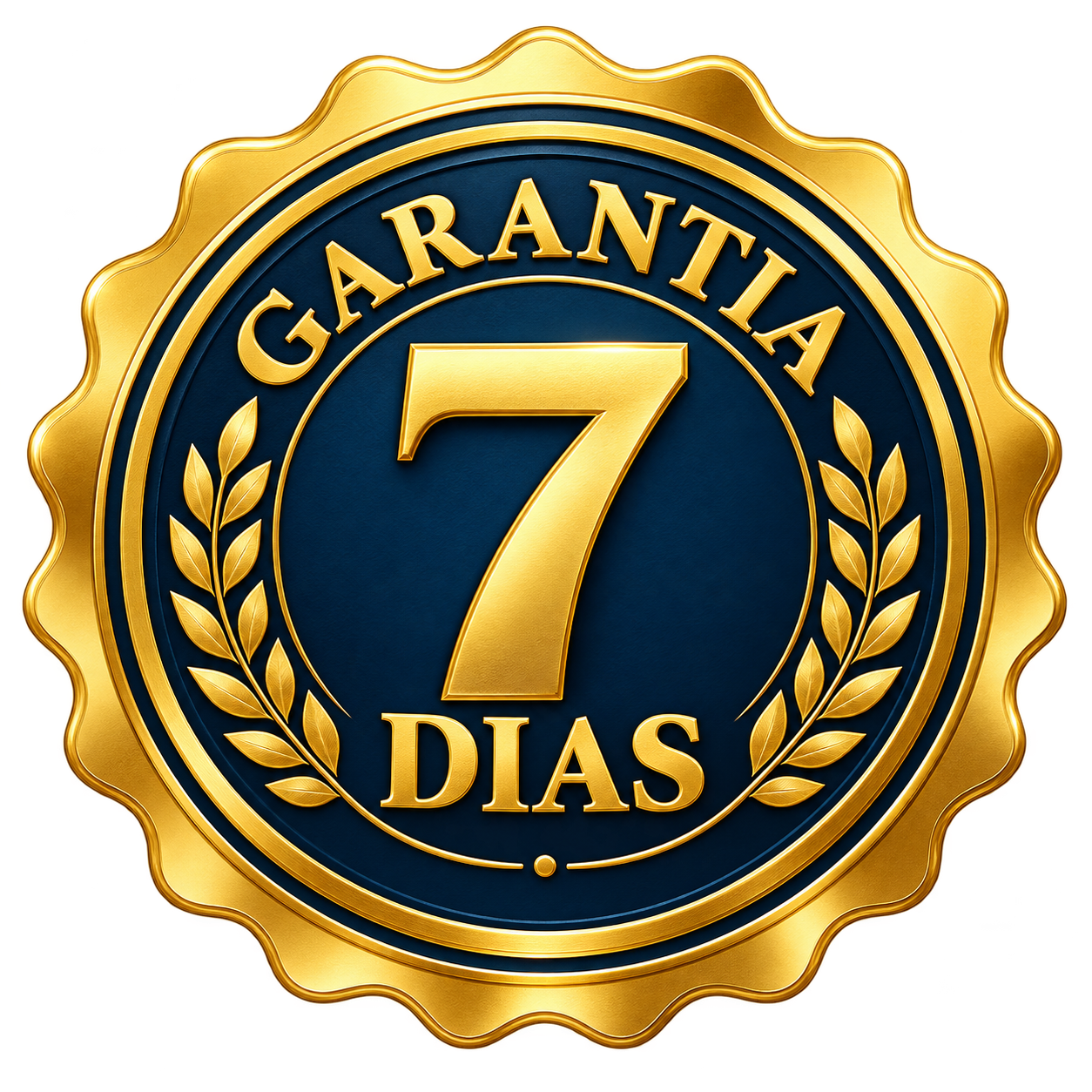 Selo de garantia de 7 dias